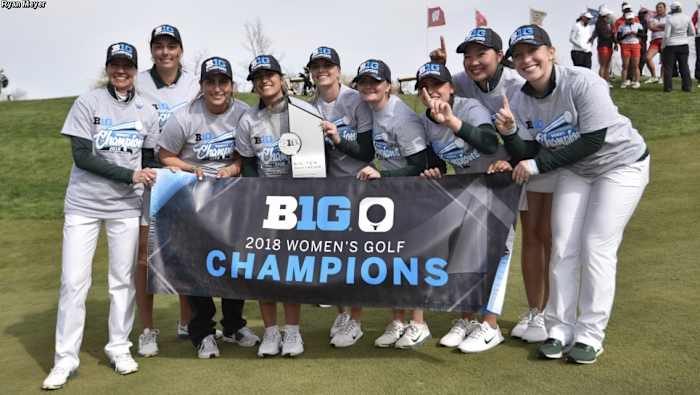 B1G Golf Champs 2018 (PHOTO: MSU SID)